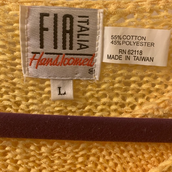 FIA Italia lightweight sweater tank top & cardigan - Picture 2 of 16